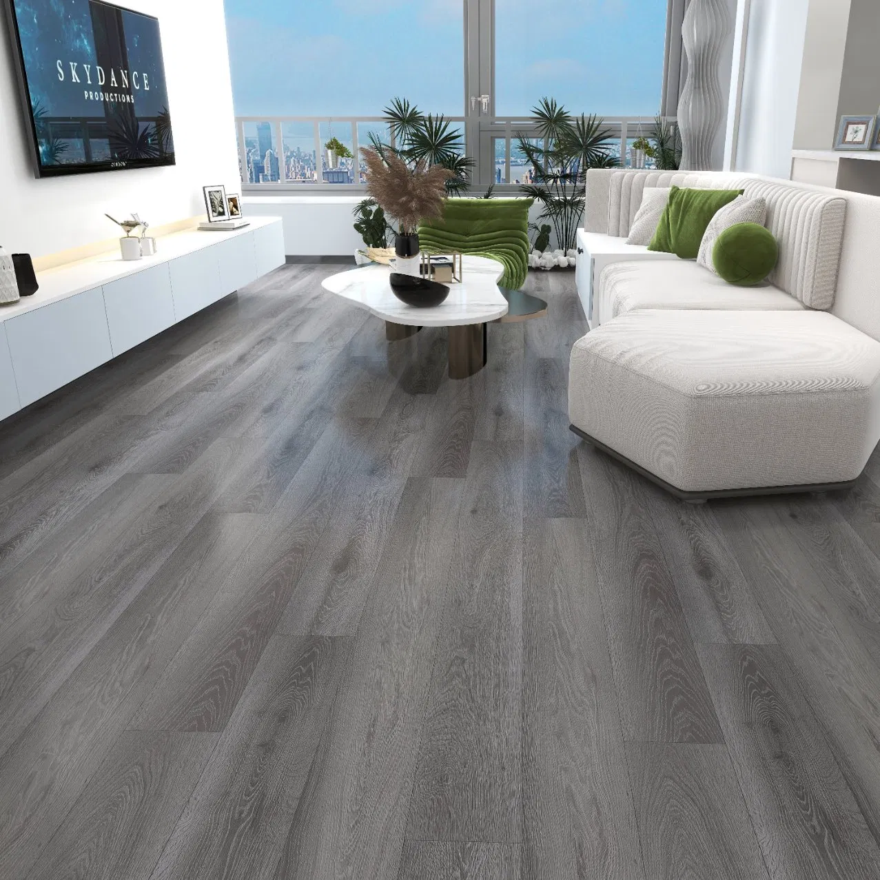 PVC Deck Floor Style Piso PVC Spc Flooring Tile Panel Plank Creates Outdoor Feel Bestselling Uzbekistan Spc Floor