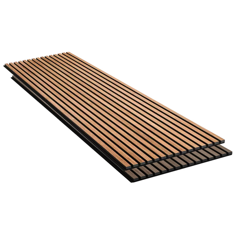 Noise Reduction Wood Slat Acoustic Panels for Stylish Interior Decor