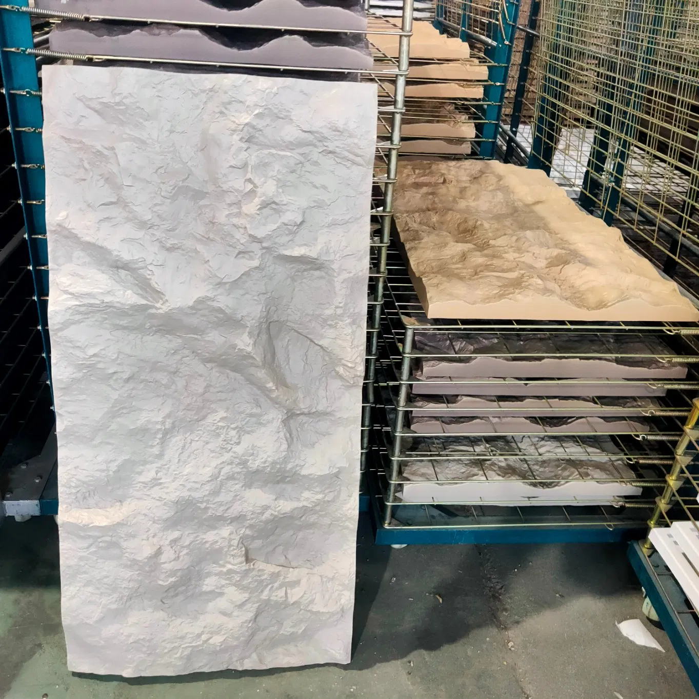 Black PU Stone Panel for House Wall Decoration