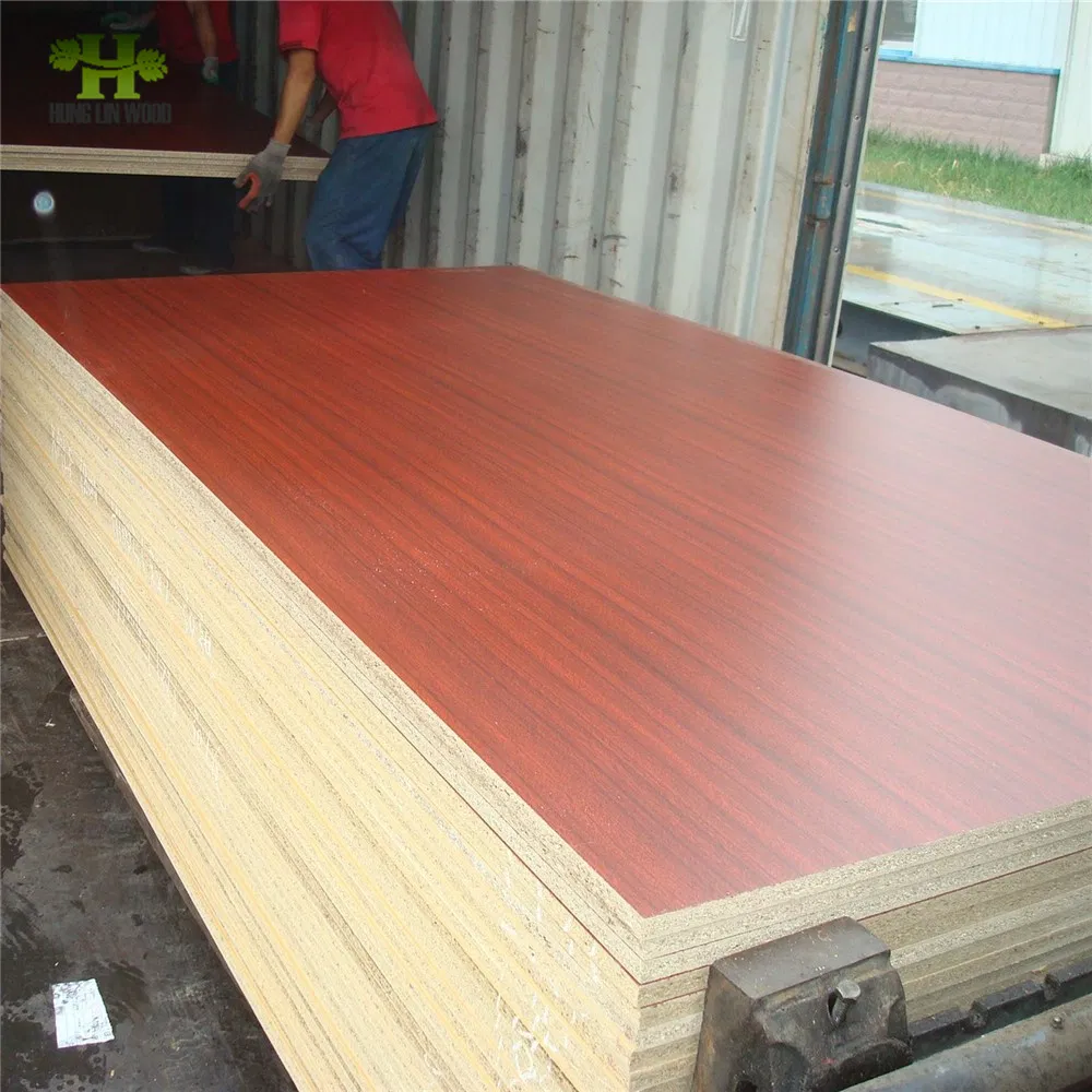 4X8'ft Melamine Faced Partical Board / Chipboard for Interior Decoration