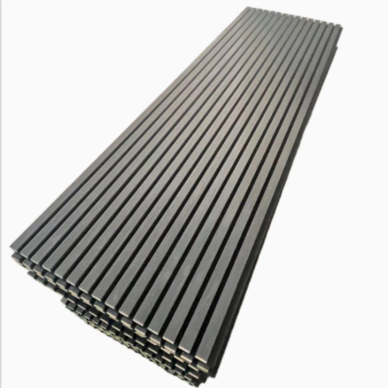 Distressed Pine Wood Slat Acoustic Wall Panels Industrial Style Decor