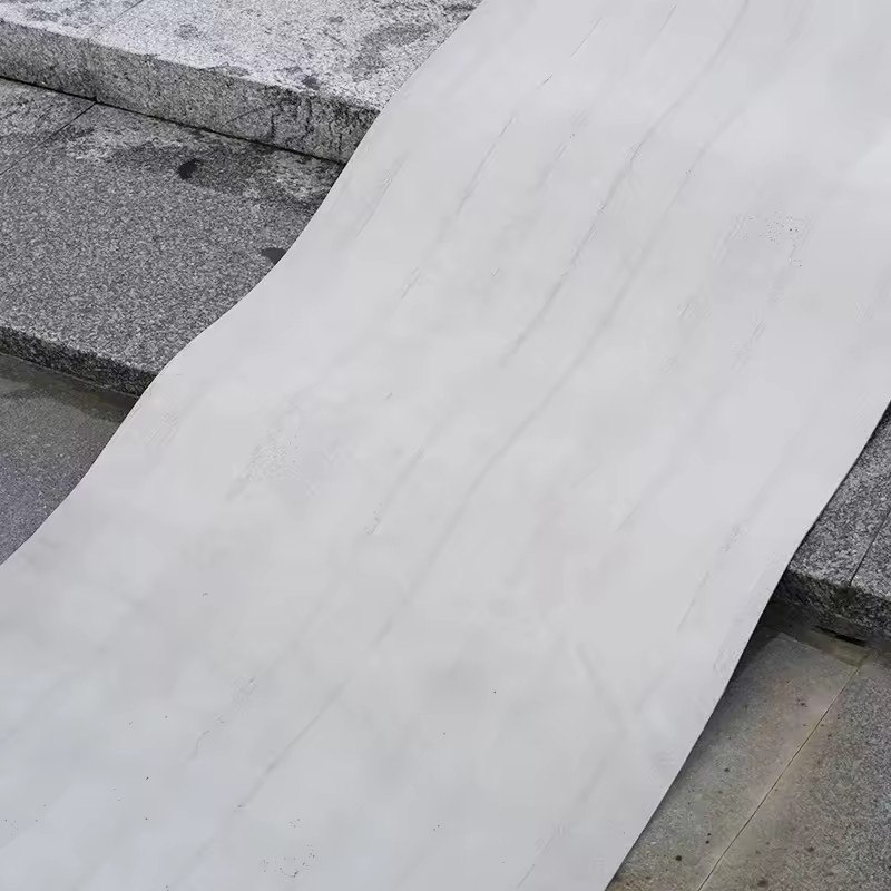 Hot Selling Soft Porcelain Decorative Materials Flexible Stone Wall Tile for Exterior Wall Decoration-Concrete Pouring Slab