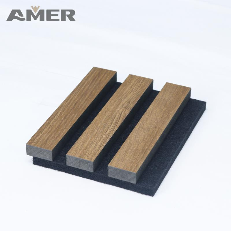 Acoustic Panel Diffusion Wall Soundproofing Slat Wooden Fiber Acoustic Panels Sound Proof Wall Panels High Density Wall Cladding
