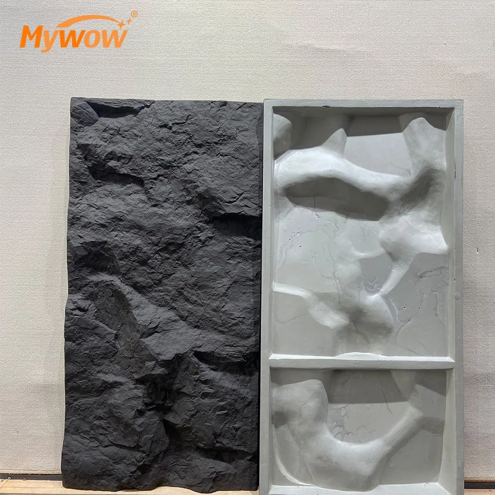Top Fashion PU Stone Mushroom Face Exterior Wall Panels