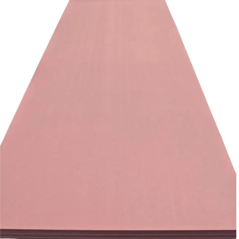3mm 18mm 25mm Pink Colored Fire Resistant MDF Fire Rated MDF Sheet