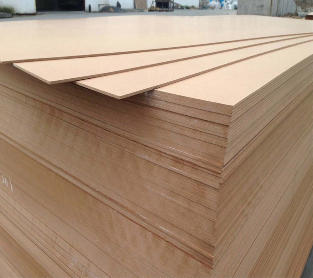 Factory Aduit Fire Rated Melamine Coated MDF Board UV MDF Wood Door Cabinet MDF Display Board