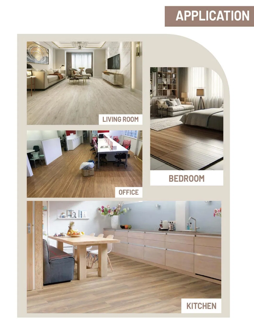 SPC Flooring Texture