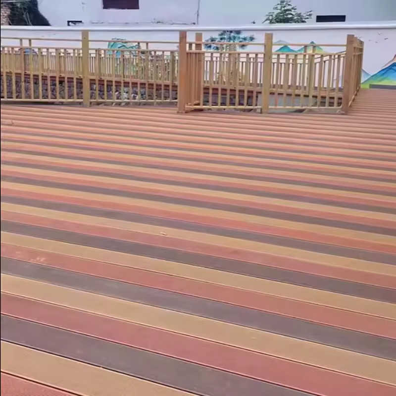 Inhomogeneous Easy Installation Loose Lay/Click PVC/WPC/Spc/Lvt Composite Vinyl/Bamboo Tile Floor