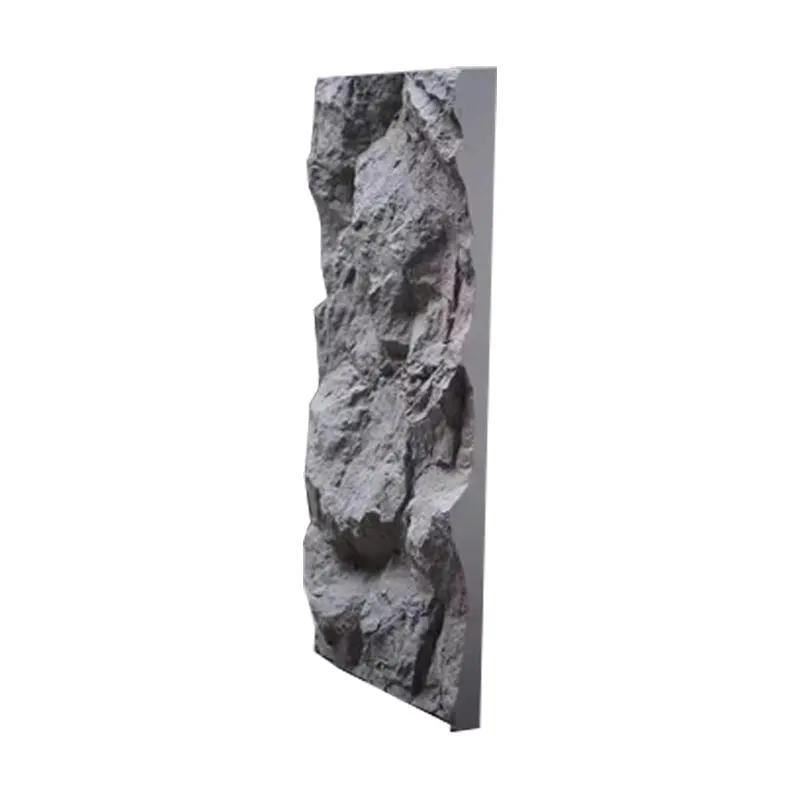 Waterproof Fireproof Outdoor Faux Stone Polyurethane Foam PU Mushroom Stone Panels PU Stone Wall Panel