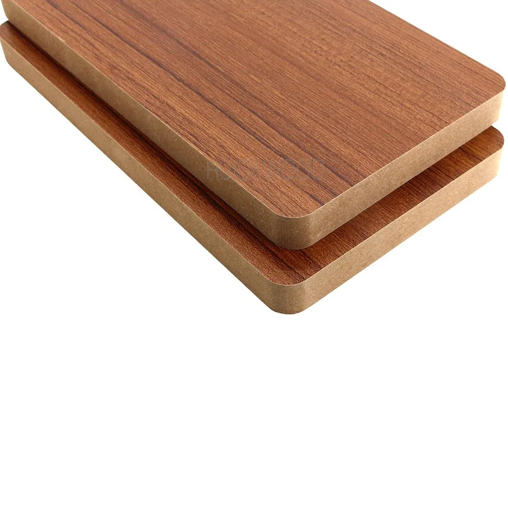 High-Quality Melamine Faced MDF Board Hmr Board for Furniture and Decoration