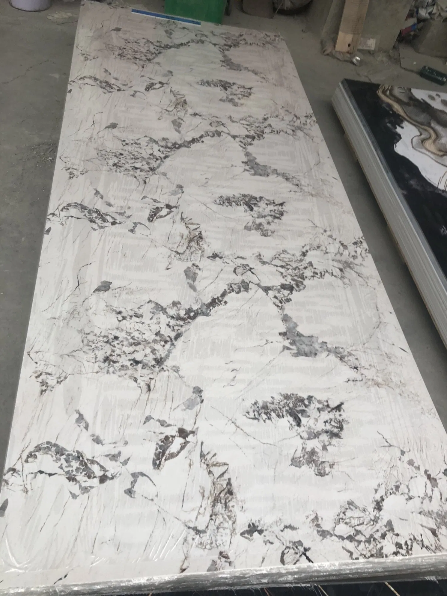 High Gloss Waterproof Marble UV Sheet 1220*2440*3mm PVC Board