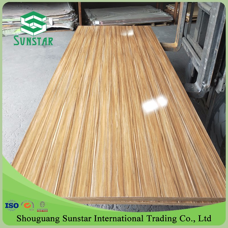 16mm Popular Colours Melamine Faced/Laminated MDF Board for Nigeria Market