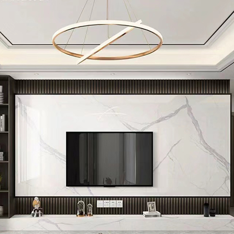 Interior Wall Panel PVC Marble Carbon Crystal Bamboo Fiber Board Charcoal Panel