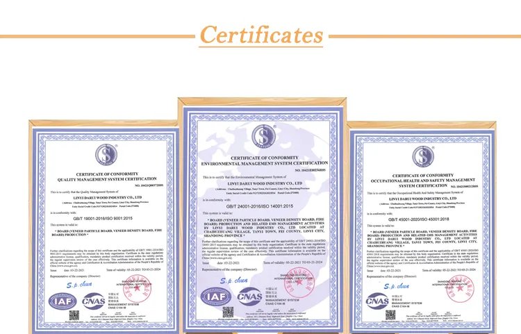 Quality Certificates