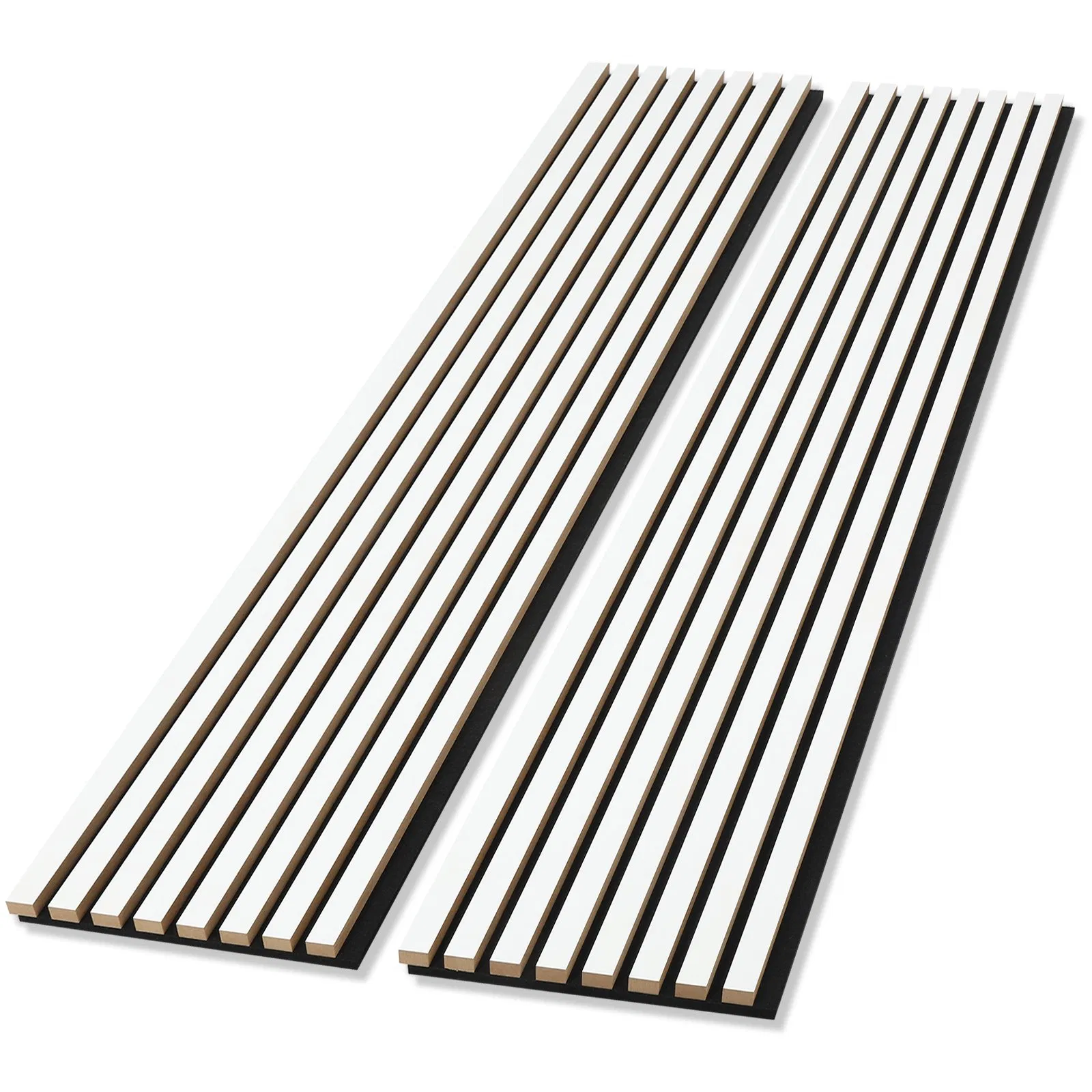 Bubos Slat Wooden Panel Soundproof Acoustic Pet Felt Building Material Ceiling Panel