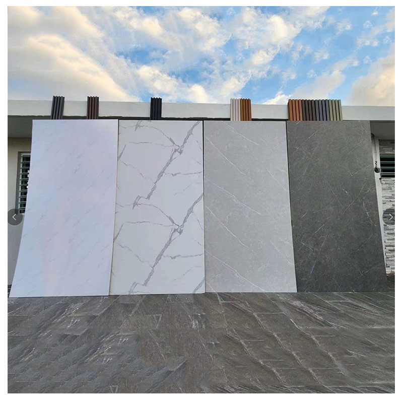 Interior Wall Panel PVC Marble Carbon Crystal Bamboo Fiber Board Charcoal Panel