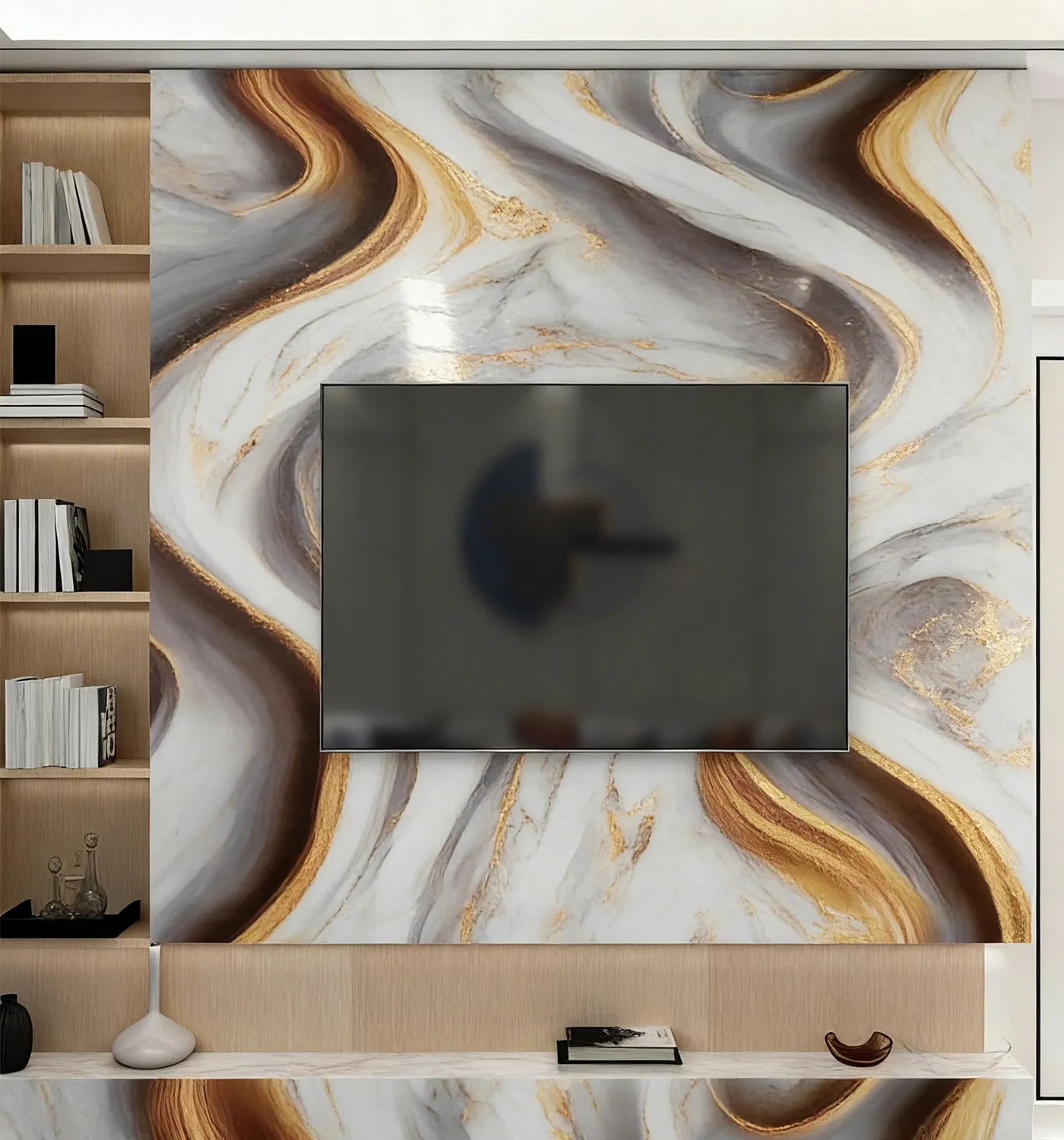 2026 Waterproof WPC Marble Bamboo Charcoal Interior Decorative PVC Wall Panel Fireproof China Factory Wholesale Price Carbon Crystal Fiber Board Moisture-Proof