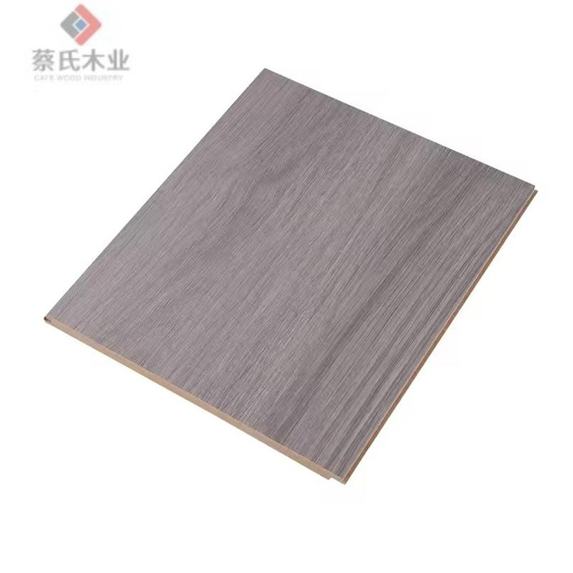 Eco-Friendly Easy Install Co-Extrusion Swimming Pool Grey 7 Round Hole WPC Wood Decking for Offices