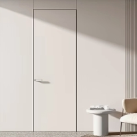 French Interior Fire Rated MDF Metal Security Steel Bedroom Door