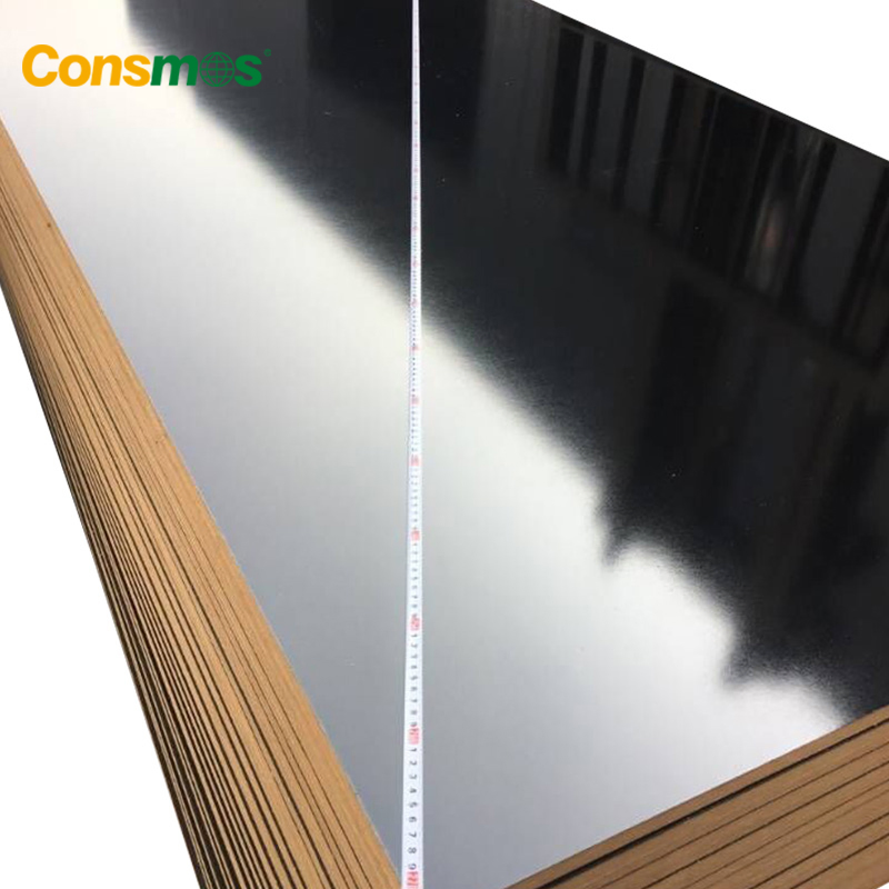 High Gloss1220mmx2440mm 18mm White Color UV Coated MDF Board