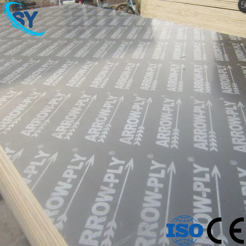 2440X1220X15mm 18mm Scaffolding Board Phenolic MDF Basswood Poplar Eucalyptus Birch Shuttering Scaffold Melamine Marine Plywood
