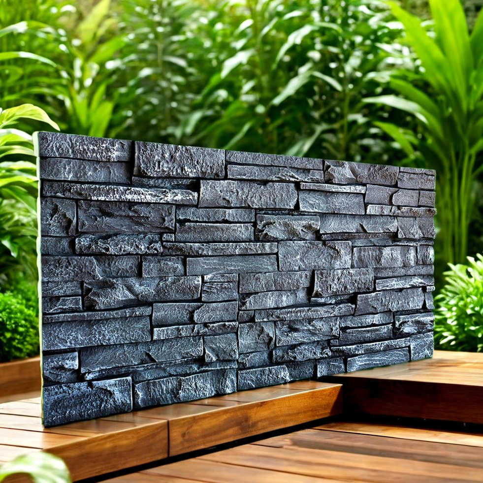 New Design Artificial Stone Panel 3D Faux Stone Panel Featured Outdoor Wall Panel PU Stone Panel Building Exterior Wall Panel Decorative Wall Panel for Villa