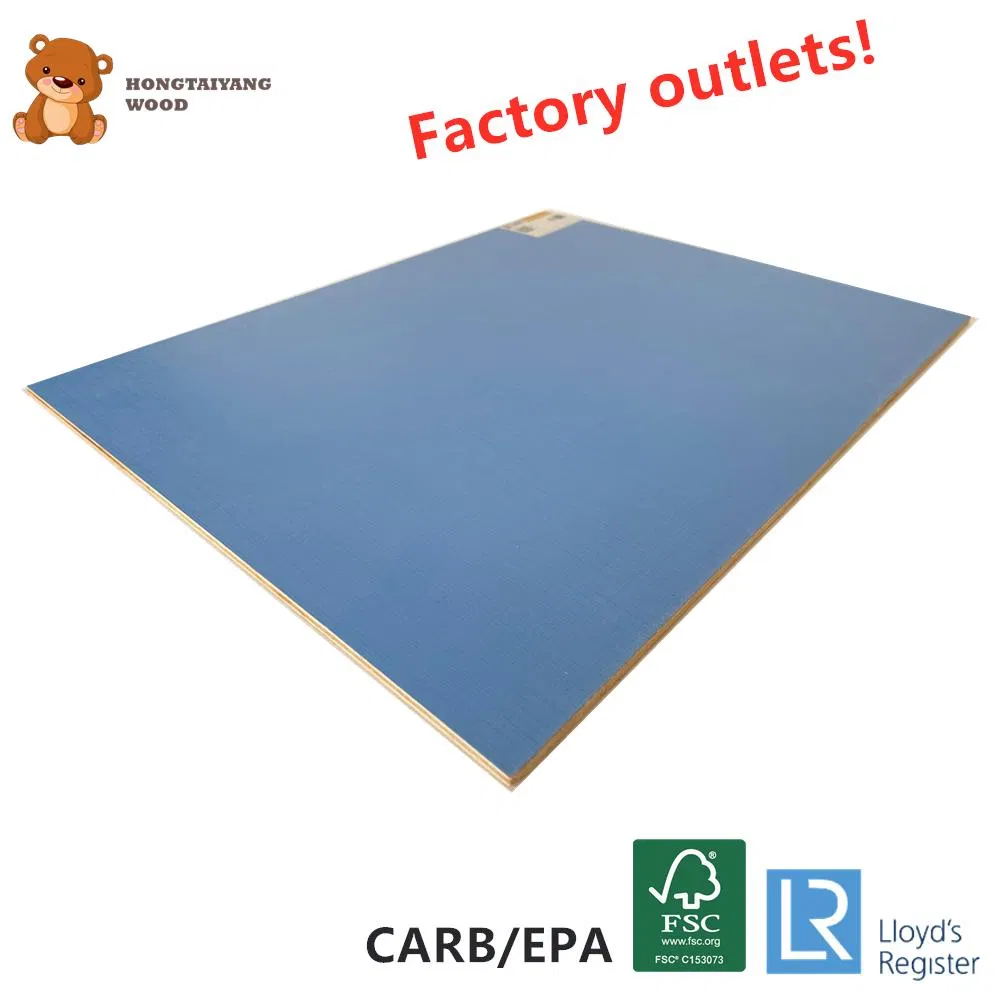 9/12/18mm Waterproof Marine Birch Okoume Poplar Film Faced Melamine Plywood Board