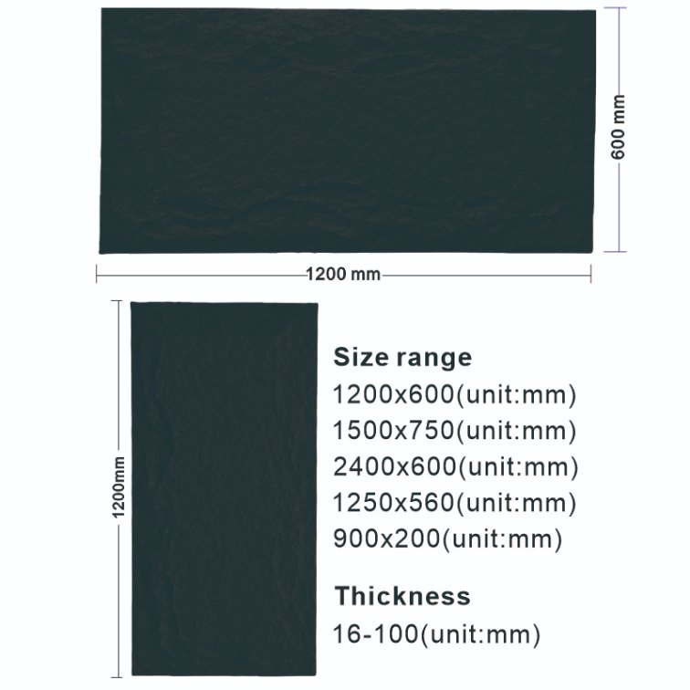 Flexible Polyurethane Stone 3D PU Stone Panel Tile for Interior Wall Decoration