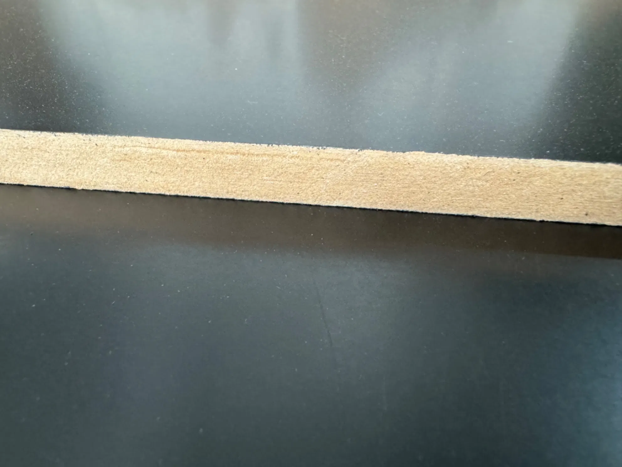 High Gloss UV Black and White Melamine MDF Board for Furniture Decorative and Table Cabinet Doors and Window Board