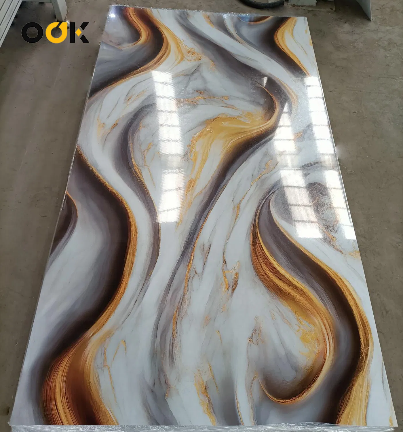 2026 Waterproof WPC Marble Bamboo Charcoal Interior Decorative PVC Wall Panel Fireproof China Factory Wholesale Price Carbon Crystal Fiber Board Moisture-Proof