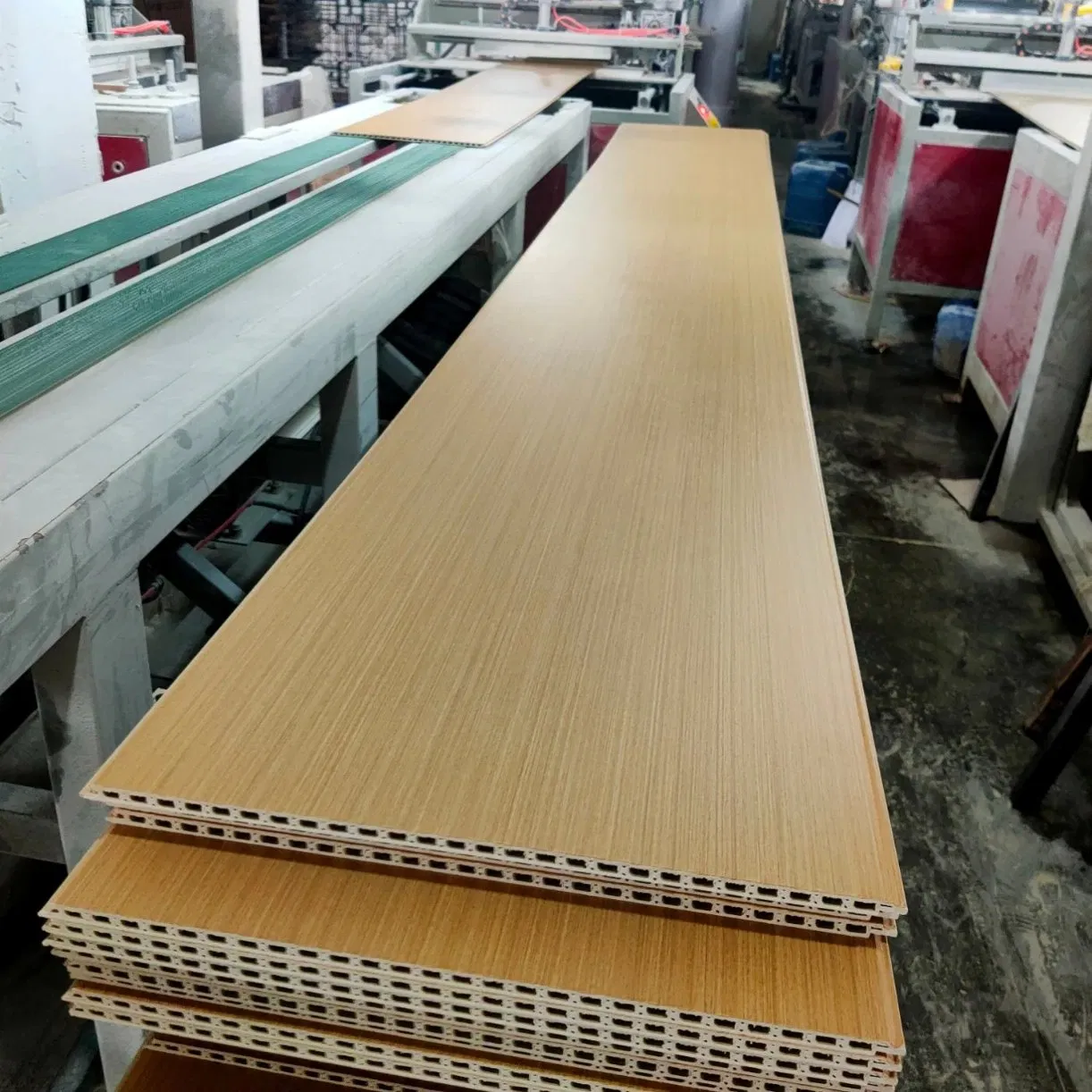 Bamboo Fiber Decorative Material Board Decoration Sheet Cladding Outdoor PVC Wall Panel