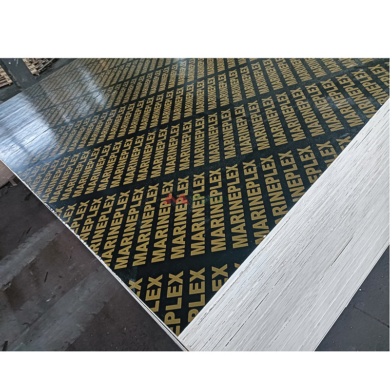 1220X2440mm 18mm Marine Concrete Construction Formwork Waterproof WBP Phenolic Glue Black/Brown Film Faced Shuttering Plywood Board