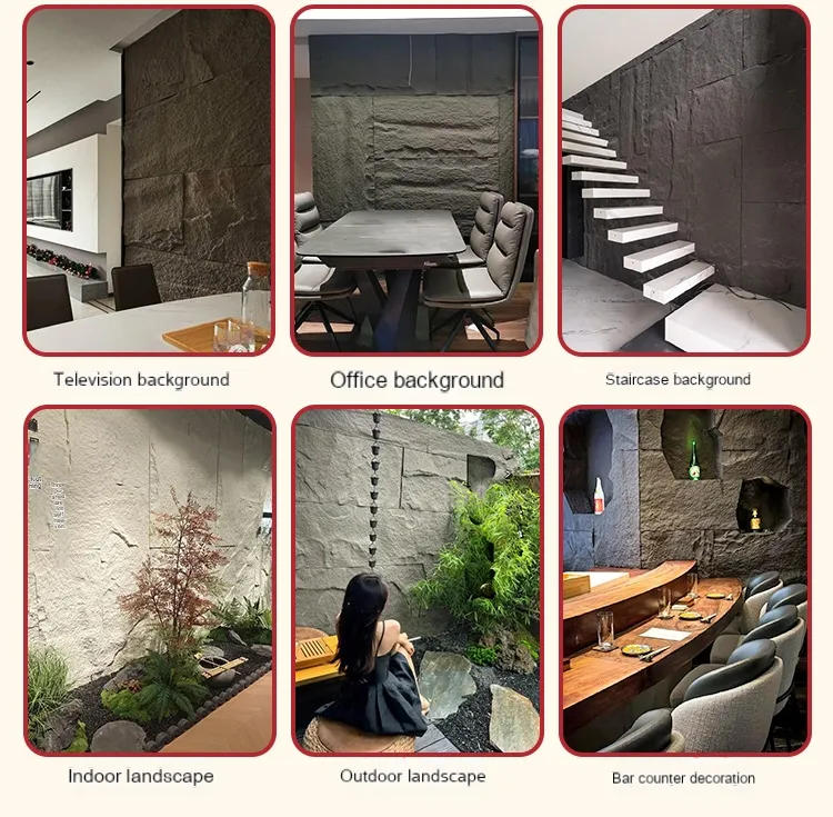 PU Stone Panel Display 9