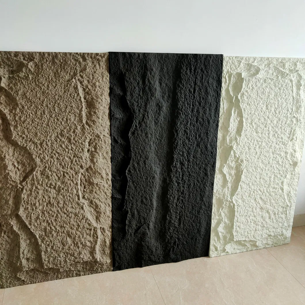 PU Stone Panel Side View