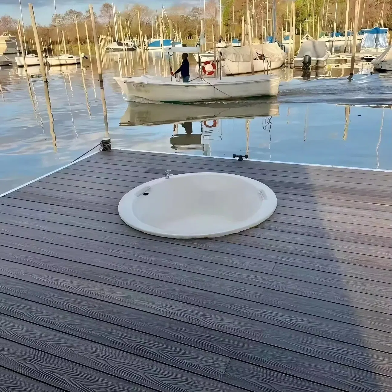 Free Sample Cheap Price 21mm 23mm 25mm 30mm 40mm Click Parquet MDF/HDF/Vinyl/WPC /Lvt/Spc Plastic Wood Waterproof Laminate Vinyl Flooring WPC Decking