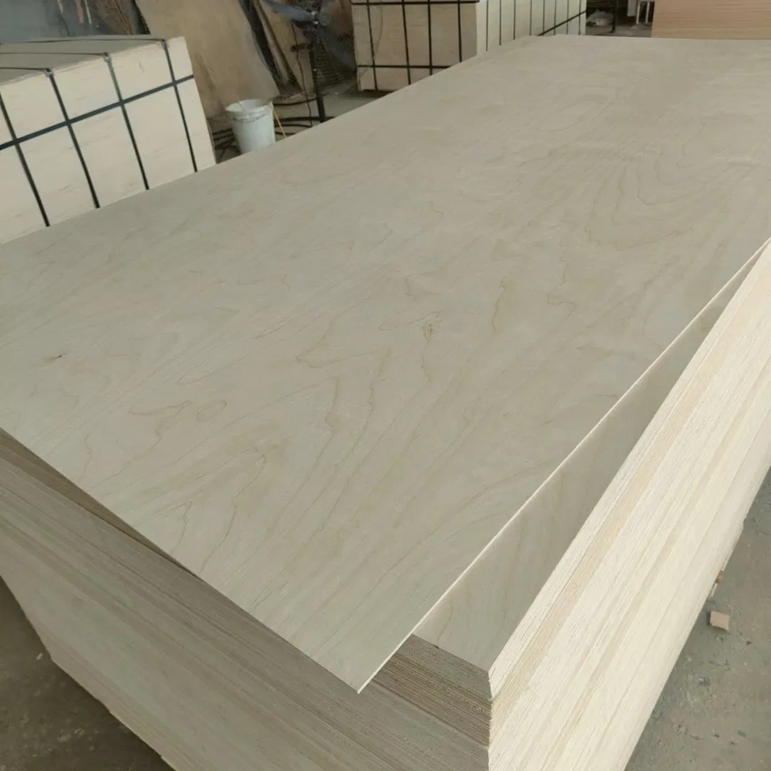 UV Phenolic Marine Plywood Birch Laminated Plywood for Desktop