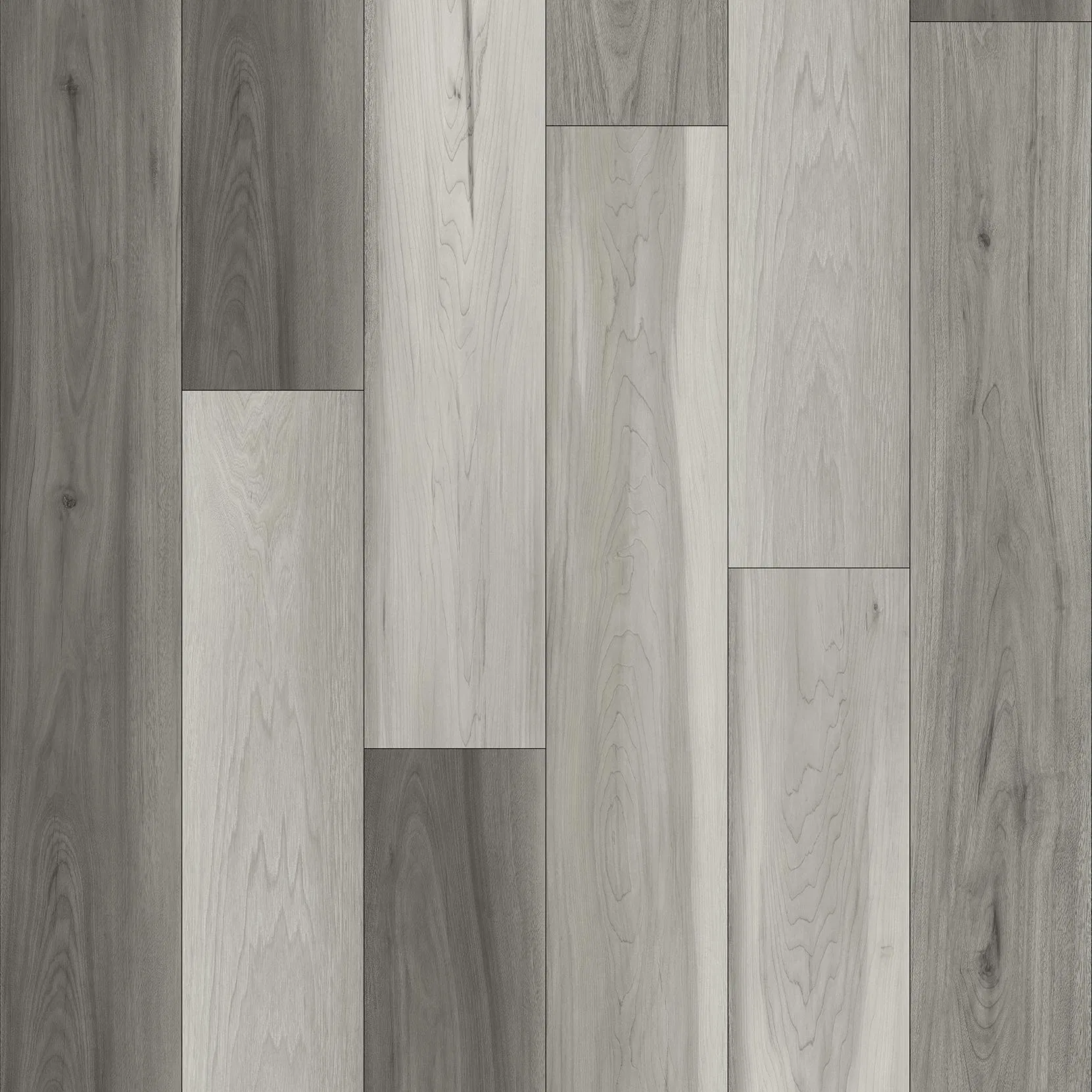 100% Waterproof Anti-Slip Spc Vinyl Flooring with 0.5mm Wear Layer and IXPE EVA Pad for Home Decoration