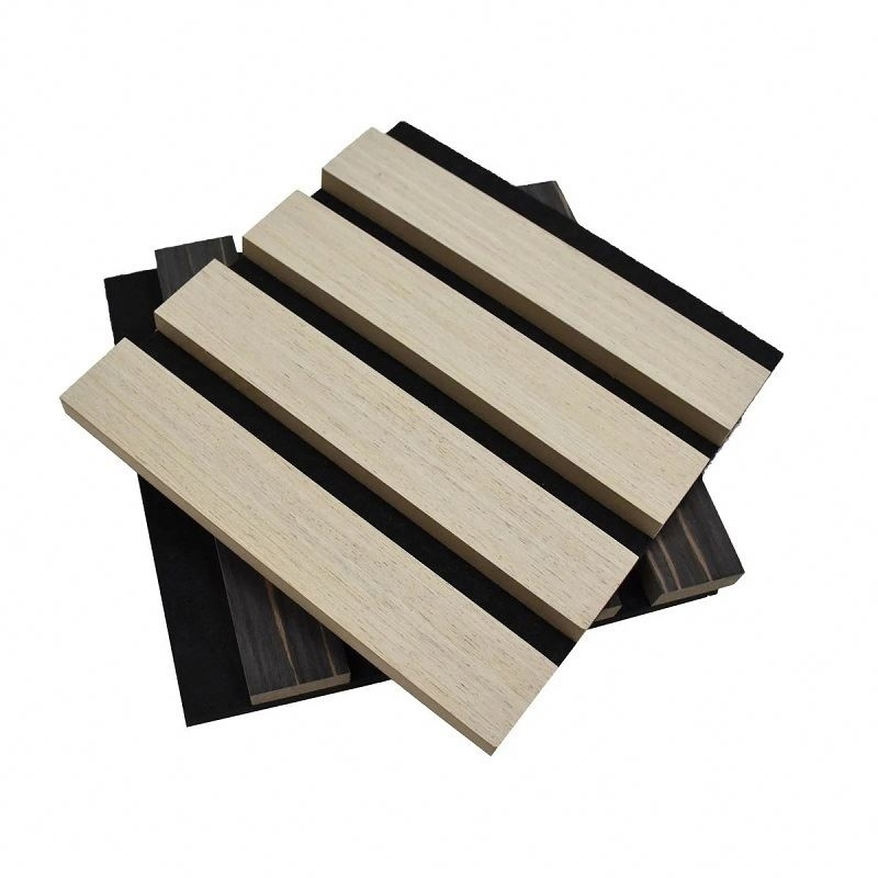 Industry Leading Sound Absorbing Acoustic Wood Slat Panels for Soundproofing Wall