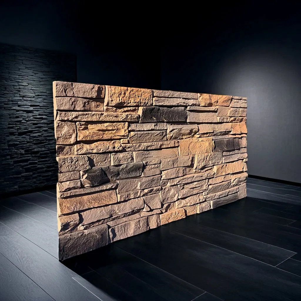 Exterior Wall Cladding Wall Cladding Premium PU Stone Cladding for Stylish Outdoor Wall Designs 3D Wall Panel