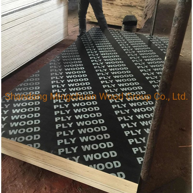 18mm Hardwood Combi Poplar Core Commercial Plywood Construction Marineplex Shuttering Formwork Film Faced Plywood