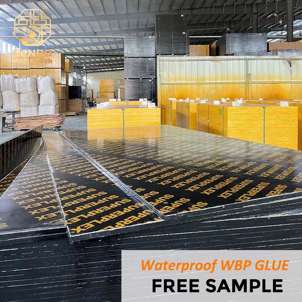 Competitive Price Eucalyptus Concrete Formwork Construction Marine Shuttering Timber-Plywood Film Faced Plywood with High Strength