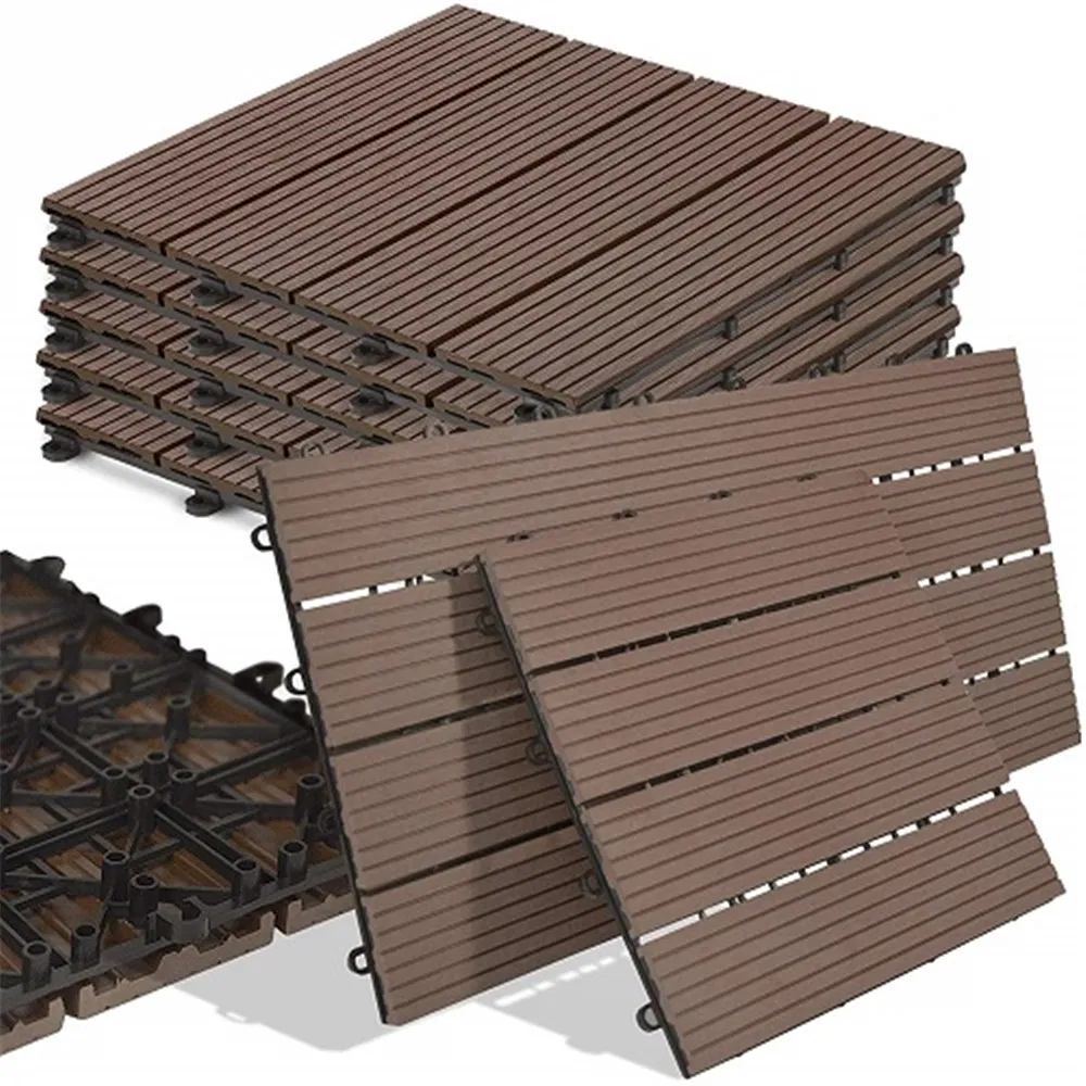 New Design High Gloss Non-Slip Home Decoration PVC/WPC/Spc/Lvt Plastic Flooring Tile