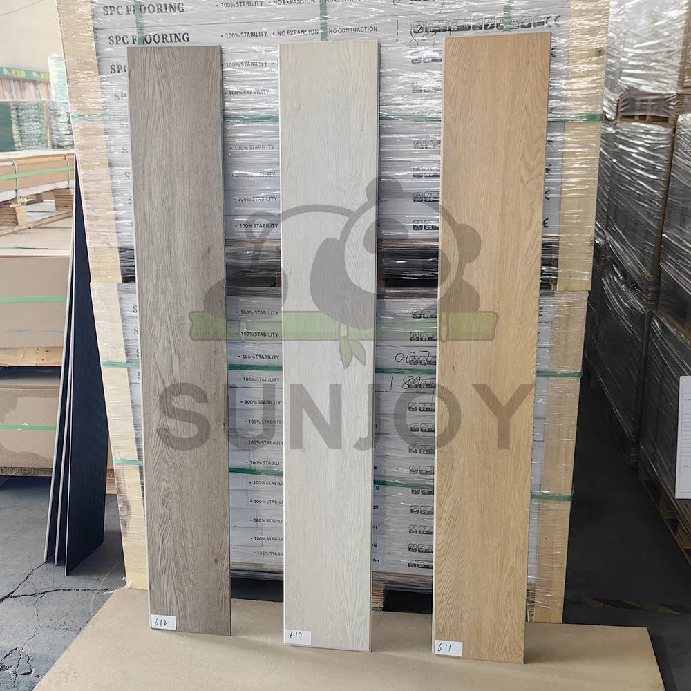 4mm/5mm/6mm/7mm/8mm/9mm/10mm Waterproof Luxury PVC/Plastic Vinyl Plank Tiles Interlock/Click Wood Grain Spc Flooring/ Floor