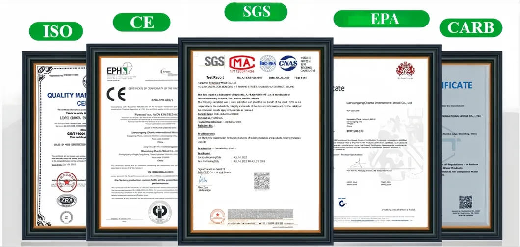 Quality Certifications
