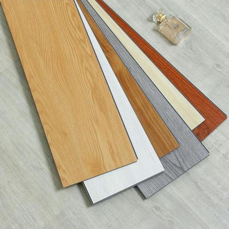 High-End Yellow Wood-Grain Pattern Herringbone Composite Spc Flooring for Home Use