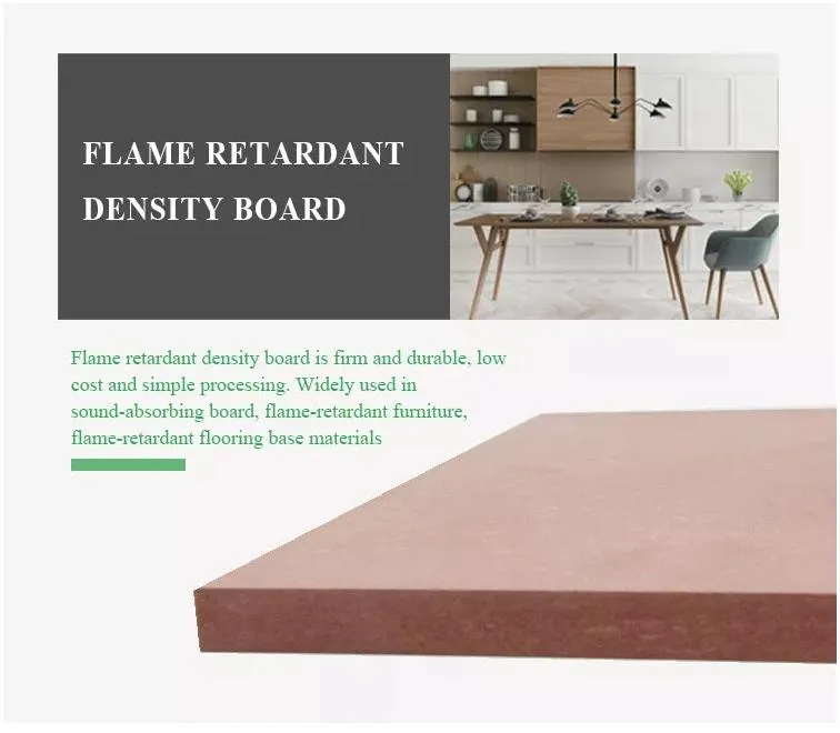 Red MDF Core Display