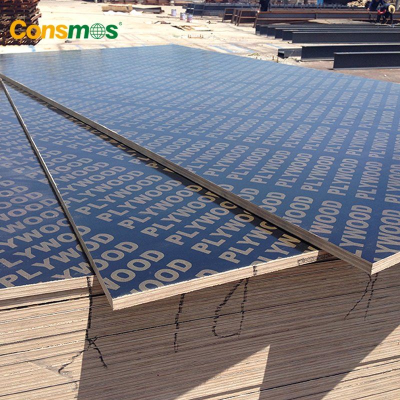 12mm 18mm Shuttering Marine Plywood Film Faced Plywood for Construction