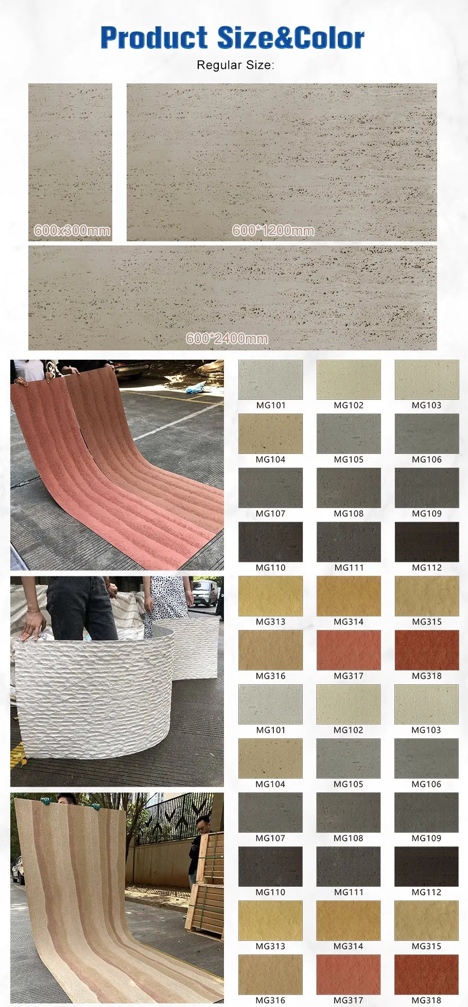 Flexible Clay Wall Application