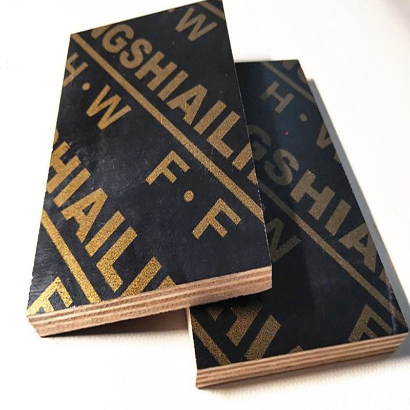 18mm Marine Plywood Board Hardwood Film Faced Concrete Formwork Panel Plywood for America