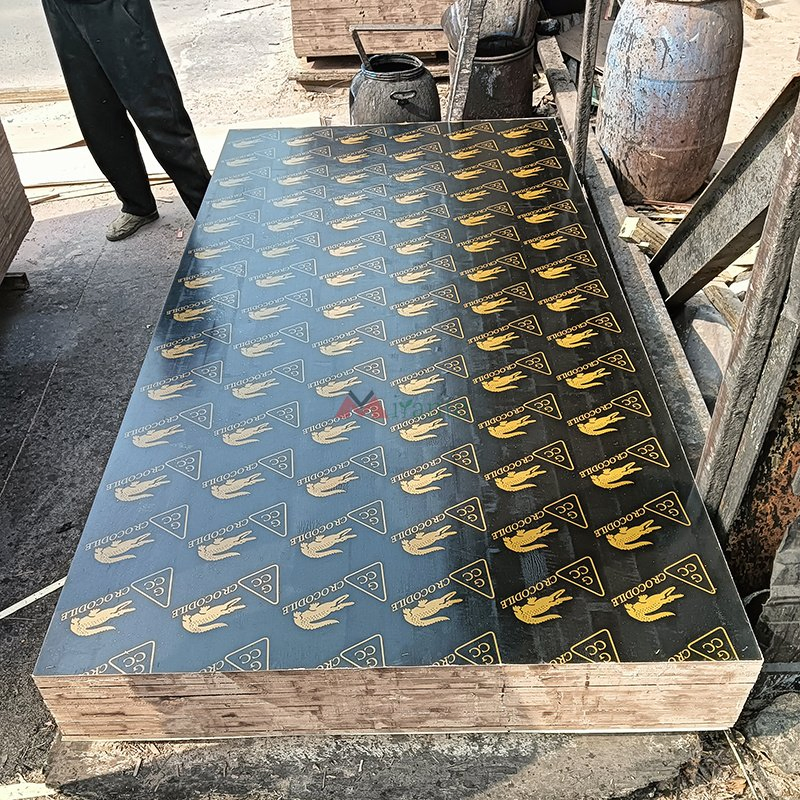 1220X2440mm 18mm Marine Concrete Construction Formwork Waterproof WBP Phenolic Glue Black/Brown Film Faced Shuttering Plywood Board
